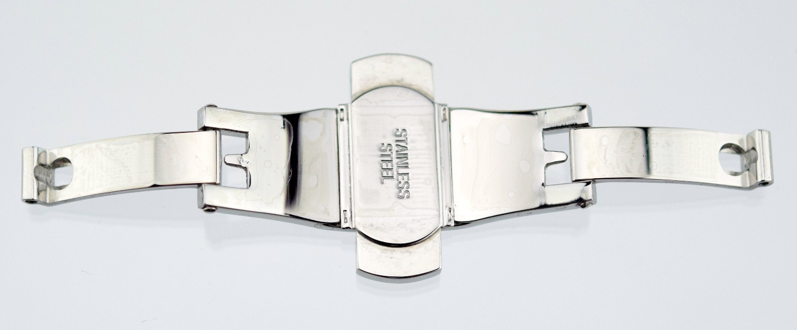 Stainless Steel 6mm Butterfly Deployment Clasp For Metal Watch Bracelet Style B