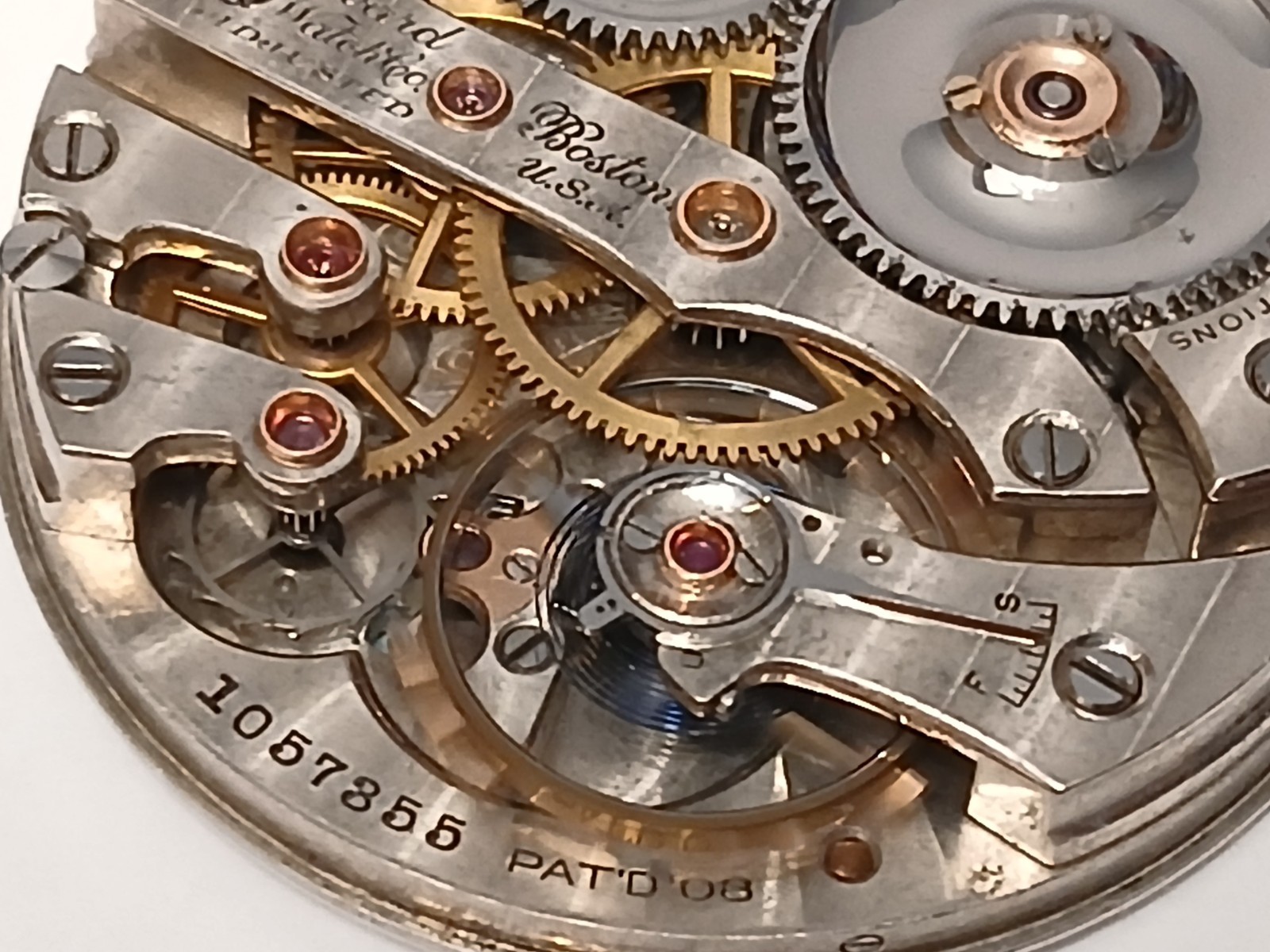 Very High Grade Howard 16 size 23 Jewel Series 0, Monty Dial pocket watch. Runs!