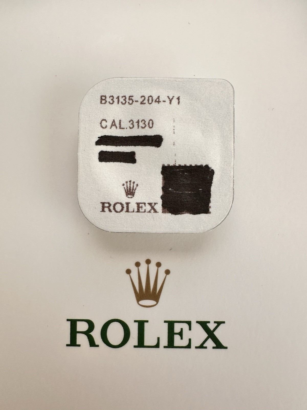 Genuine Rolex 3135-204 3130 3135 3155 3156 3165 3186 winding pinion SEALED