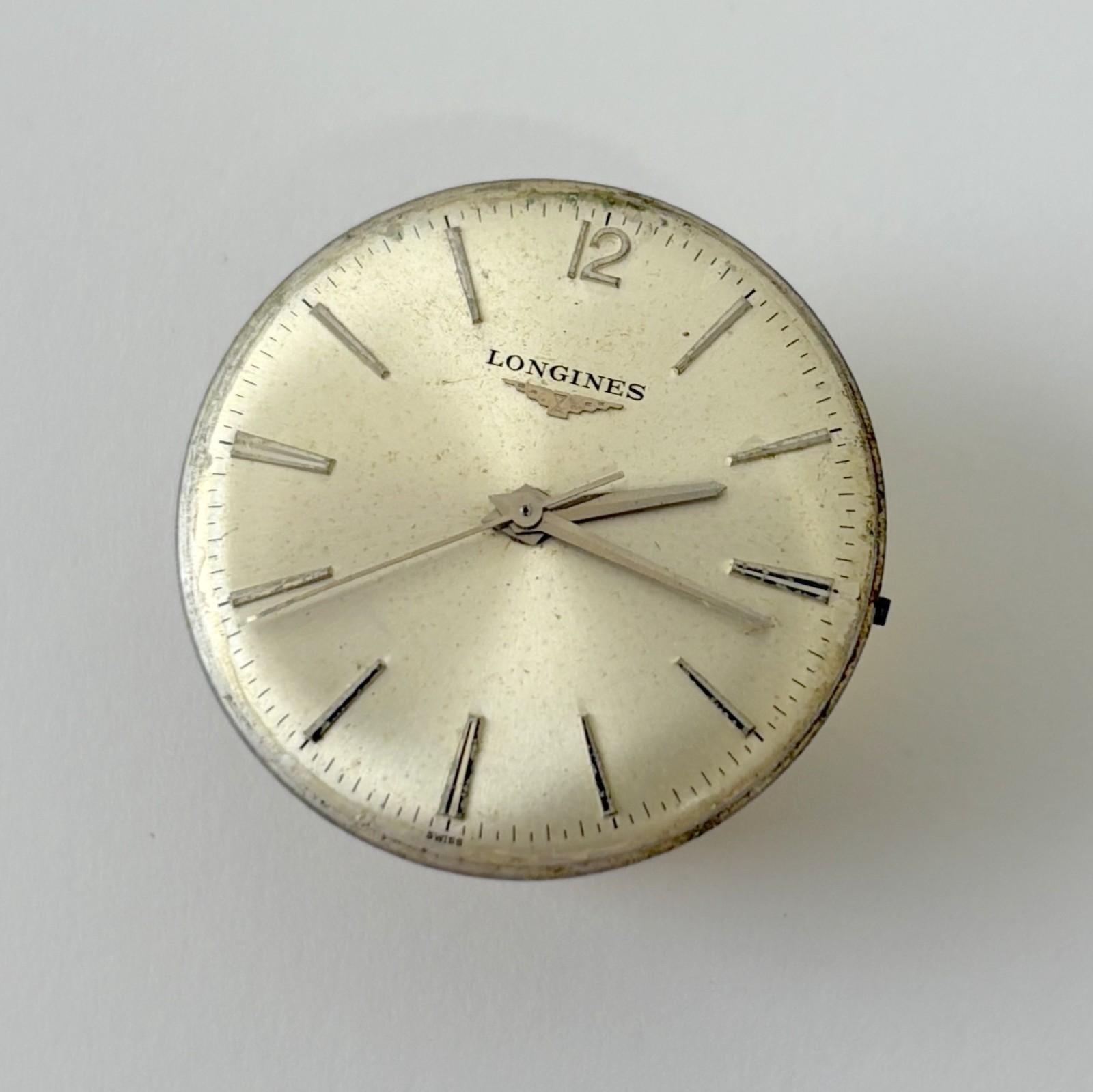 Longines Cal 280 Watch Parts Movement Balance Fork Dial Hands