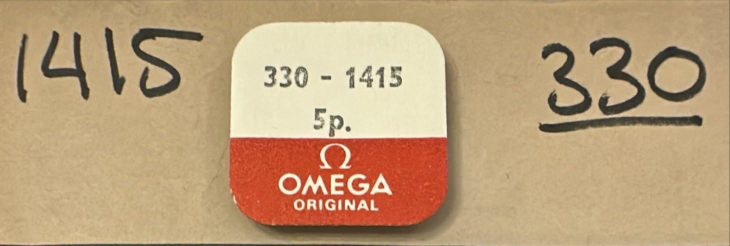 Vintage Original Omega Banking Stop Spring #1415 Many Calibers Available!