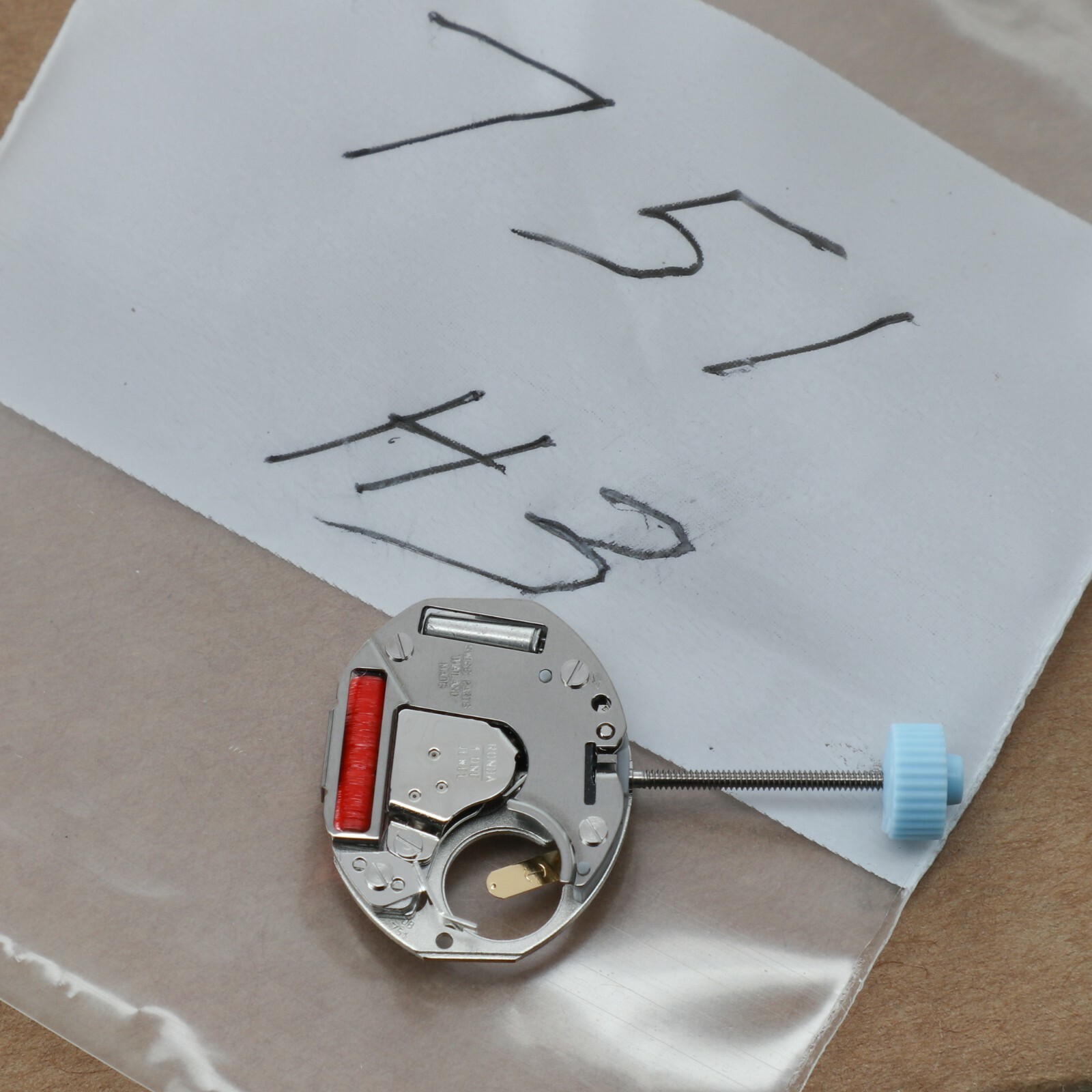 Harley Ronda 751 Aig 3 Quartz Watch Movement Watchmakers Parts Repairs