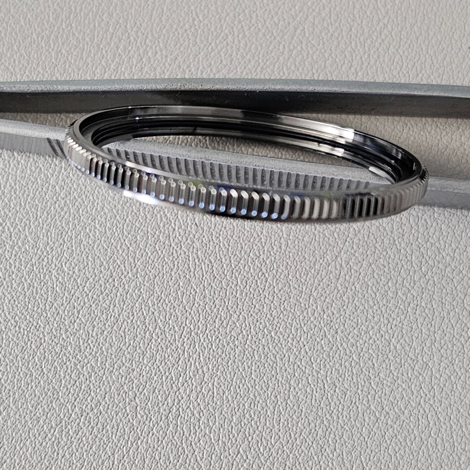 SLIM Bezel SKX007 SOFT COIN EDGE / Gunmetal Polished / SEIKO MOD SKX