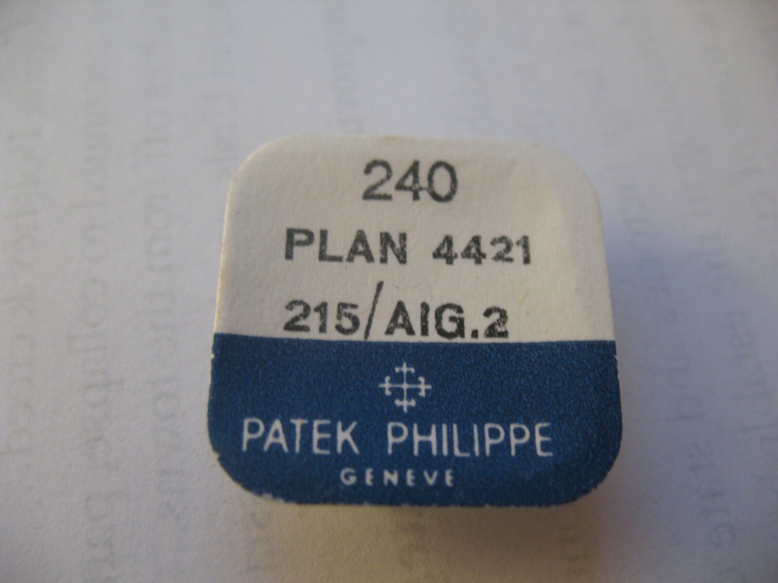 PATEK PHILIPPE 215 CANNON PINNION PART 240