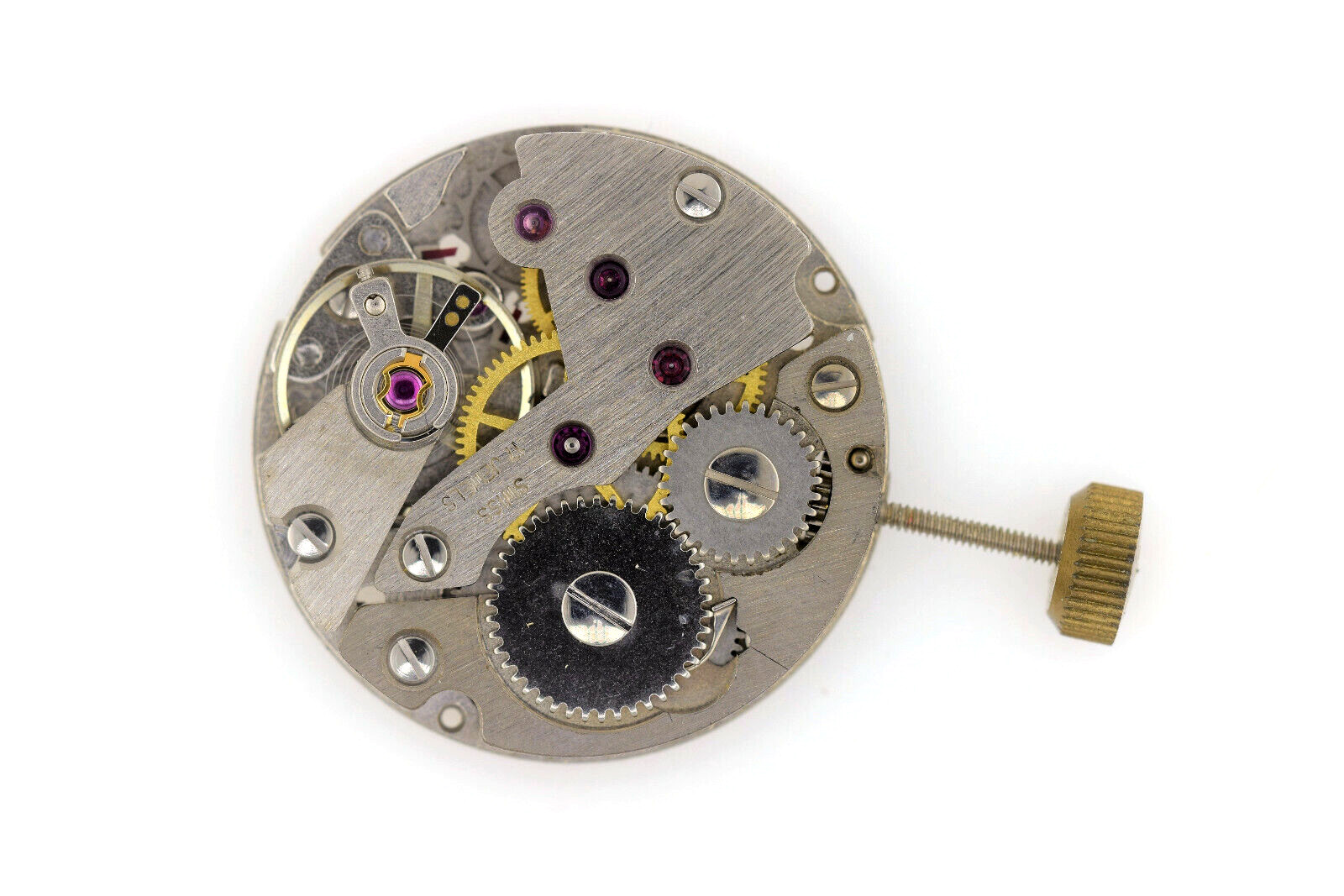 UNITAS UT6565 UT 6565 NOS Swiss Watch Movement WORKING (3788)