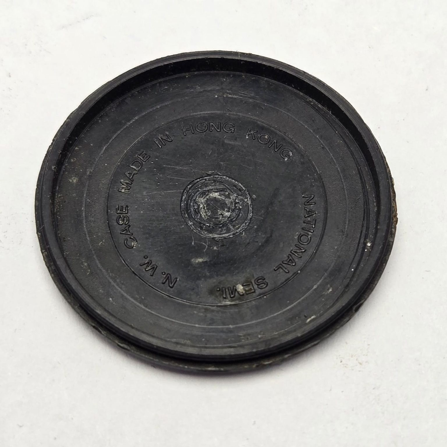 National Semiconductor LED Digital Black Vintage Watch for Parts