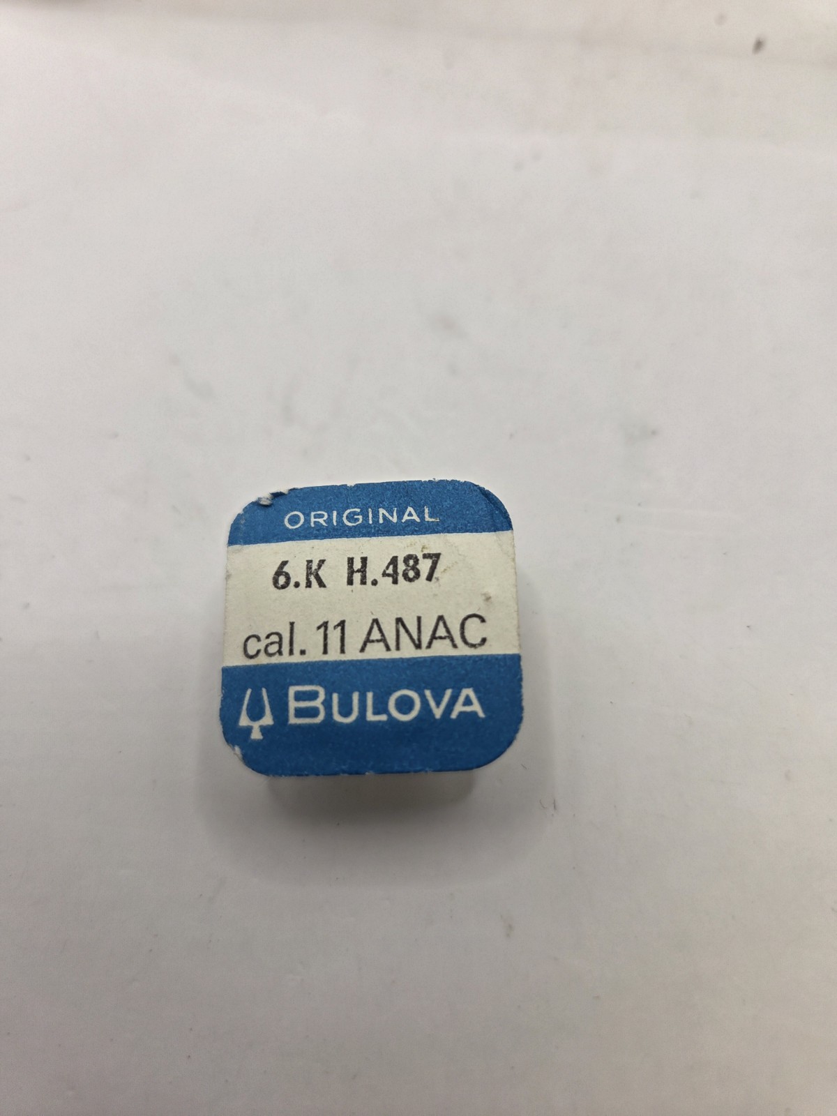Vintage Bulova 6k H.487 Cal 11 ANAC Wheel