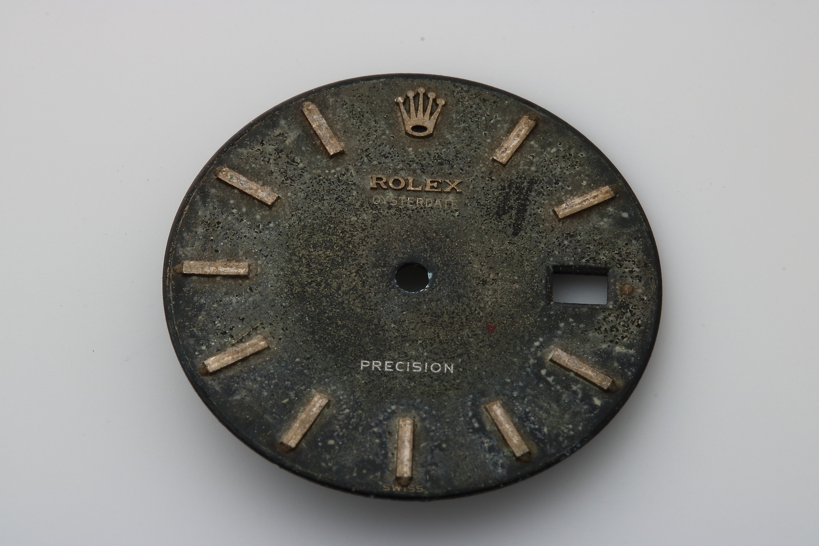 VINTAGE Rolex Oysterdate Precision Tropical Dial GENUINE Watch Part Swiss
