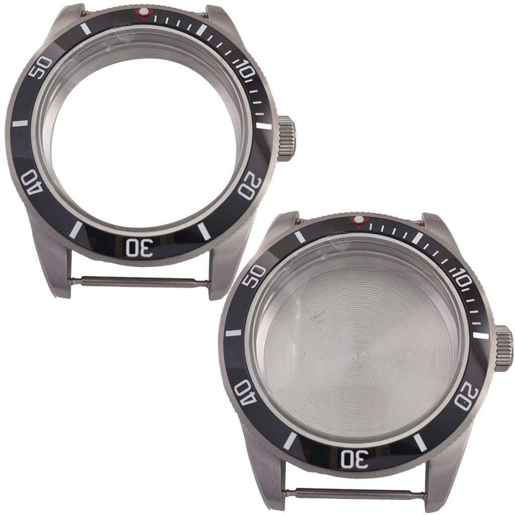 39mm Sapphire glass Watch Case Fit NH34 NH35 NH36 ETA 2824 PT5000 Movement