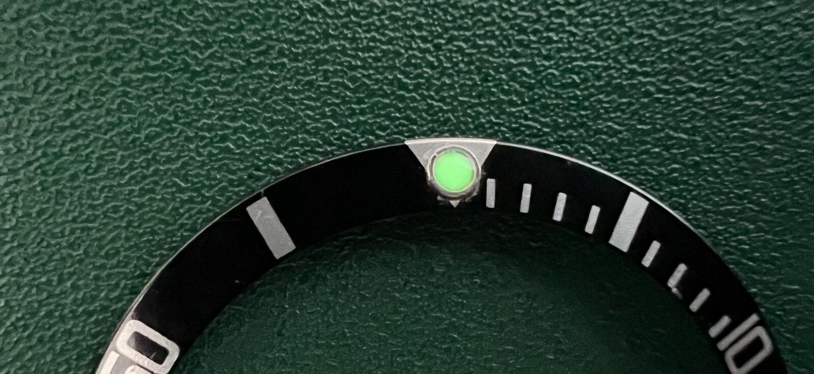 Genuine Rolex Submariner Date 16610 16610T 16800 168000 Black Bezel Insert #860