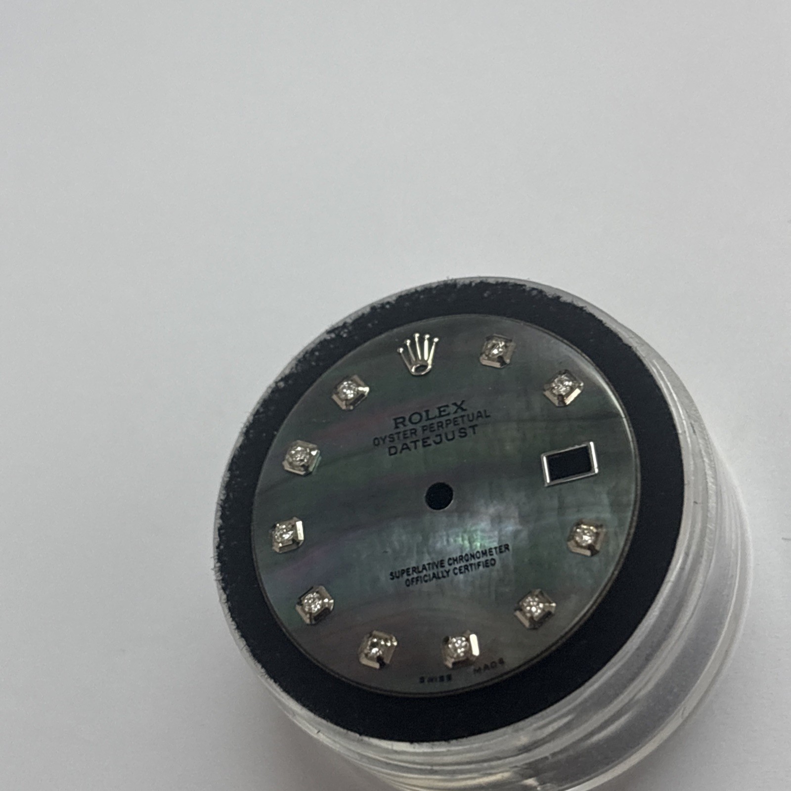 Rolex Dial Black Mother Of Pearl Aftermarket (for 36mm)