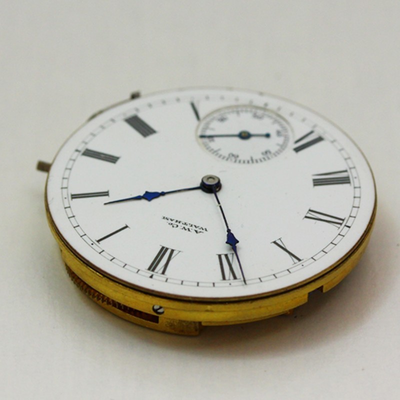 American Waltham Watch Co. Grade D – Grade Royal Pocket Watch Movement + Dials