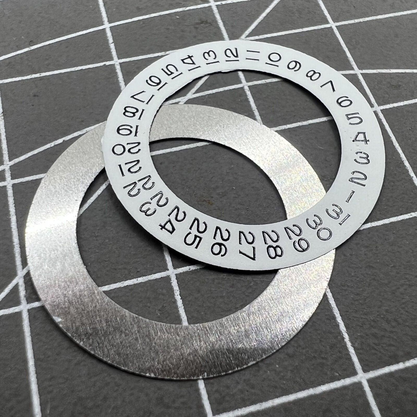 Date Disk Wheel Overlay for Tianjin Seagull 2824 2836 2813 8215 Movement