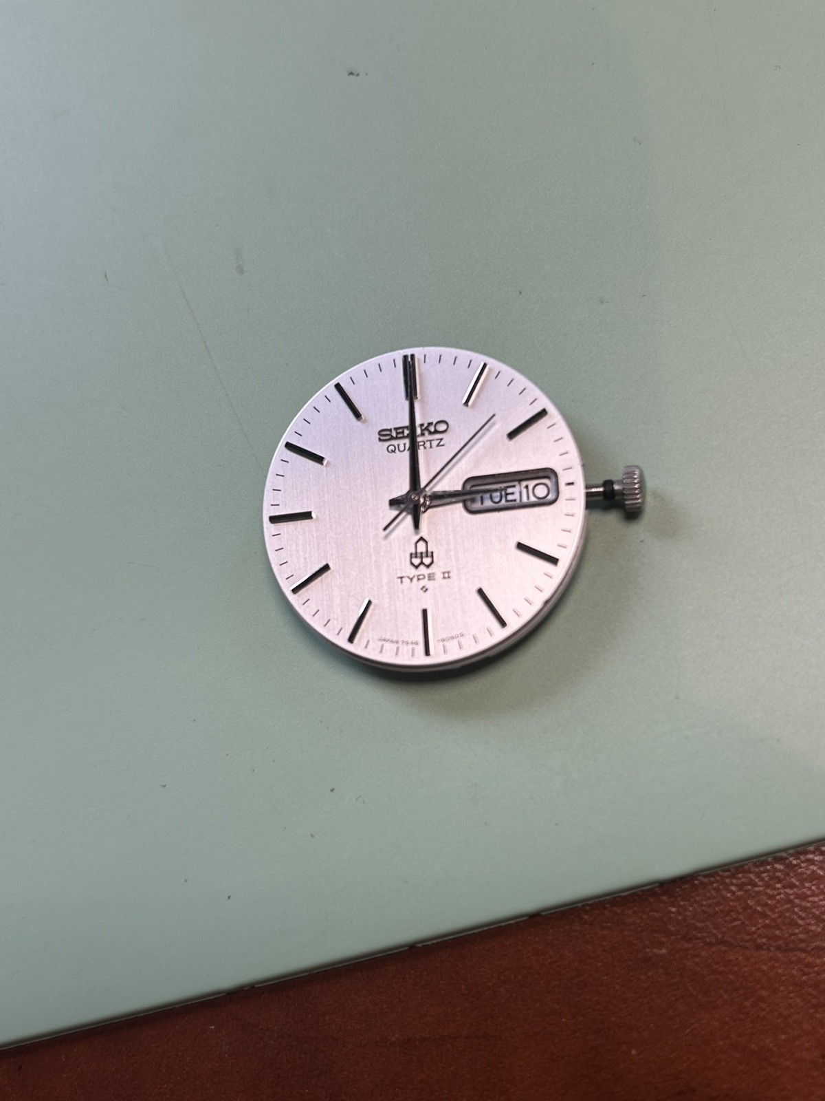 Seiko 7546 Movement for Crown at 3pm spares/repairs
