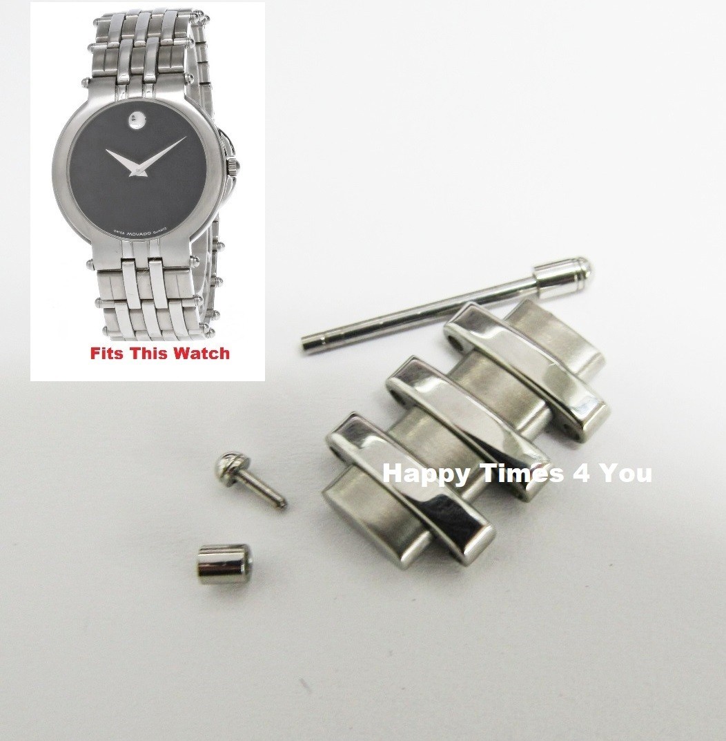 Movado Museum Mens Watch Permanent Odd Sizing Link 84-C2-897