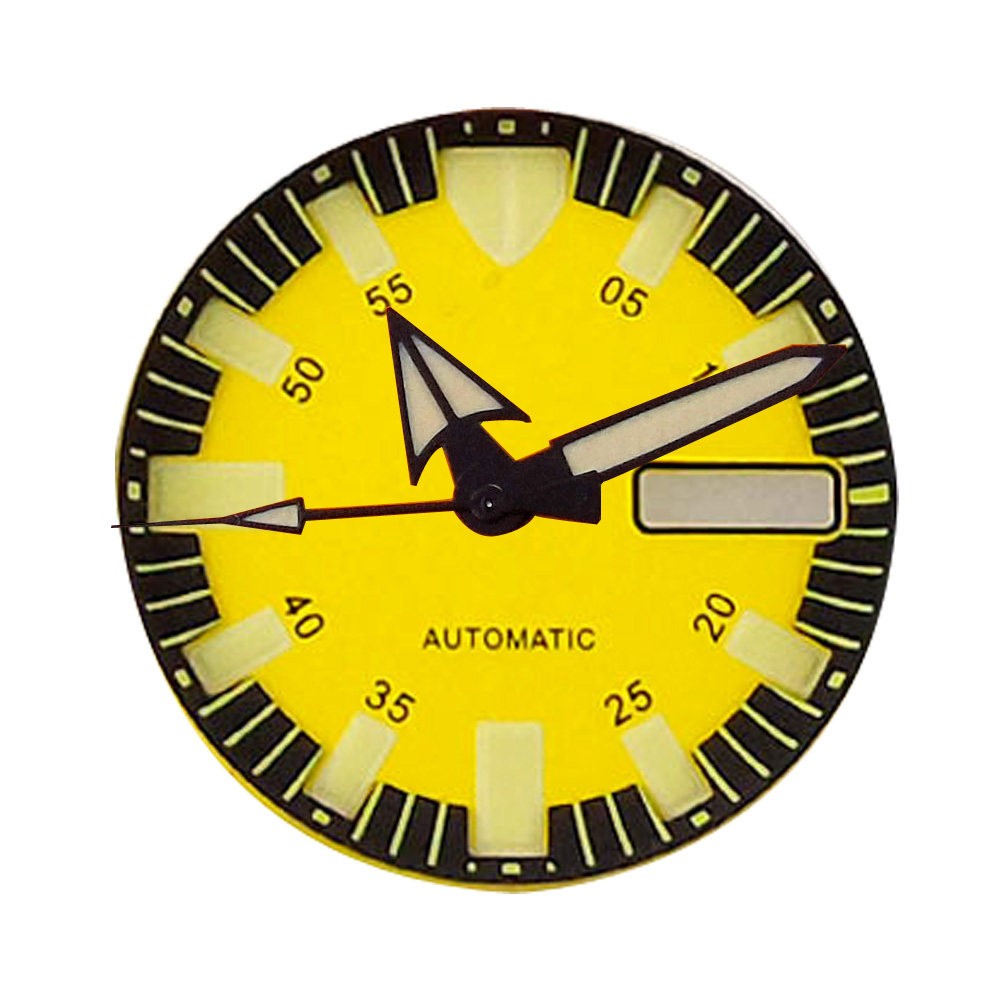 29mm Lume Diver Dial Triangle Indices Day Date Fit Auto Movement
