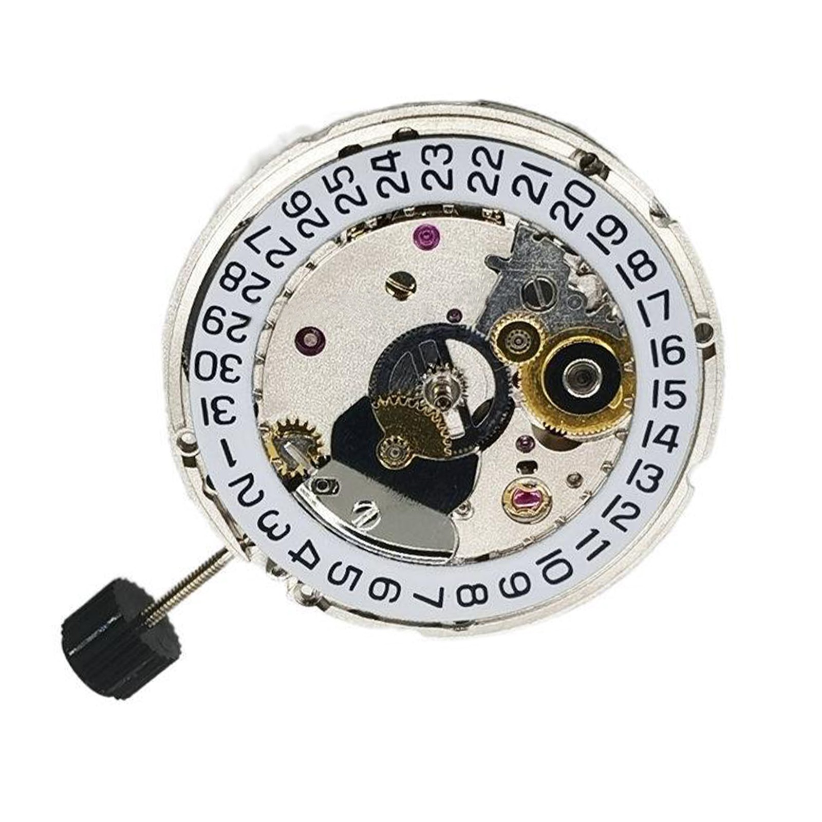 23 Jewels 3-Hand Date At 3 Automatic Mechanical Watch Movement For ETA C07.111