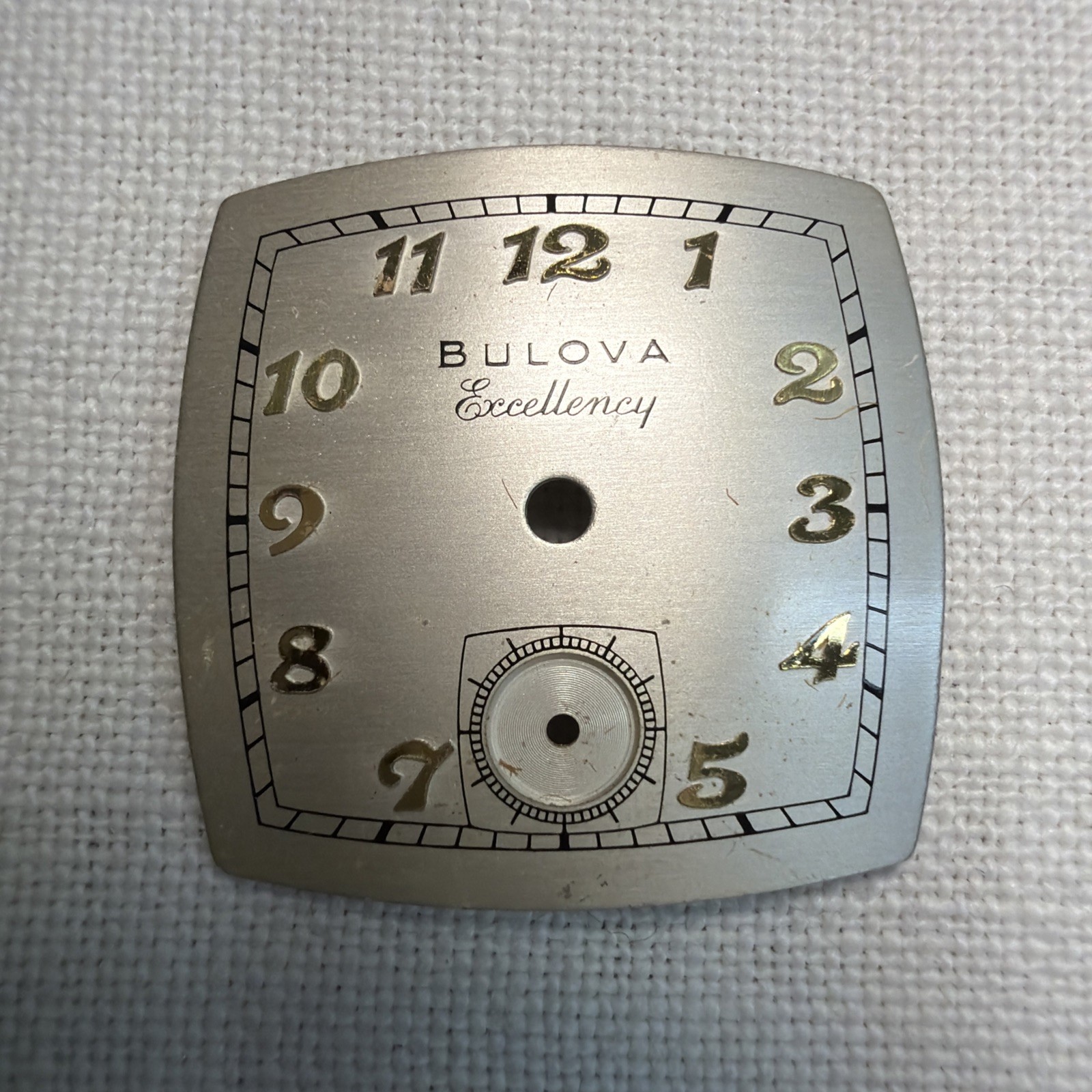 Vintage Bulova Excellency Watch Face Plate Only New Other