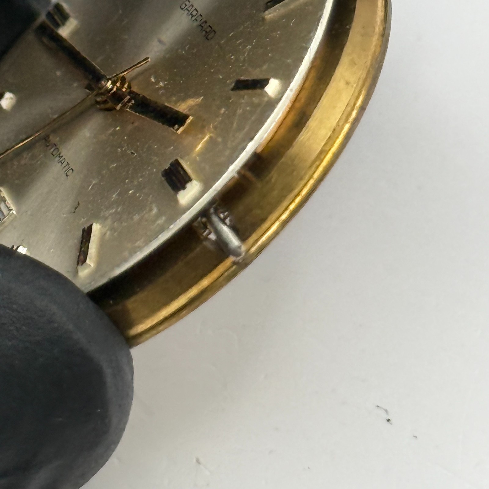 MSR S76/28 Watch Movement Garrard Date 21 Jewels Automatic Vintage Parts 30.4mm