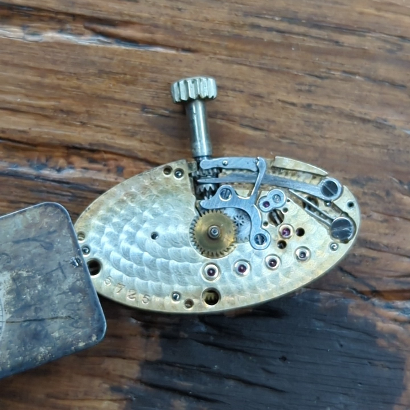 High Grade Ladies Baguette Watch Movement 18 Jewels 4 Adjustments (W5)