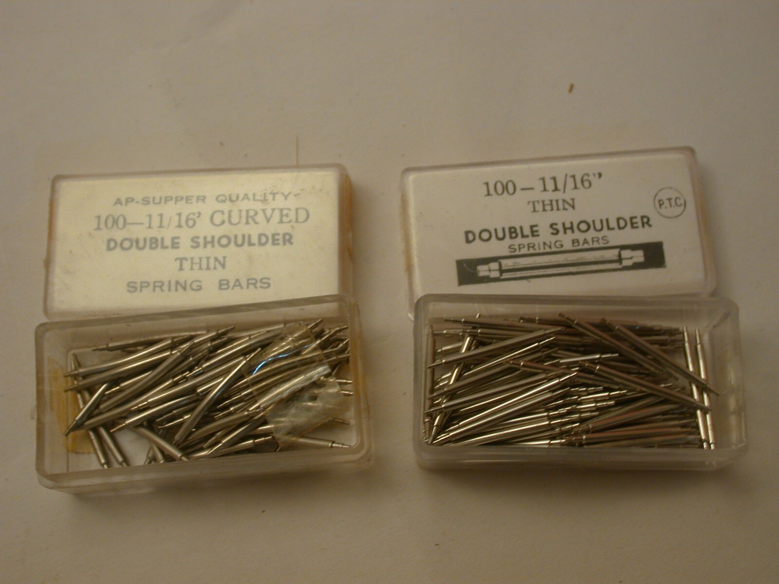 N.O.S. wrist watch spring bars – 35YY*