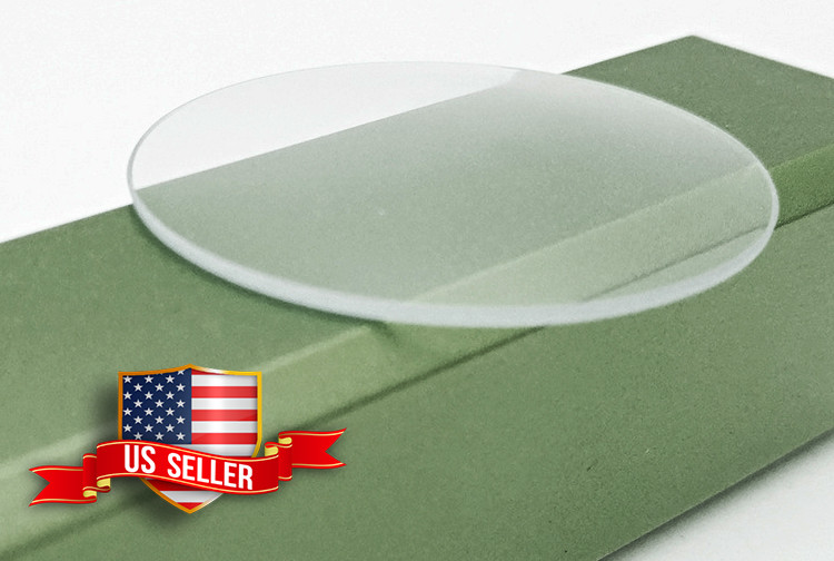 16MM to 45MM DOMED REPLACEMENT WATCH MINERAL GLASS CRYSTAL 1.5mm Parts Repair