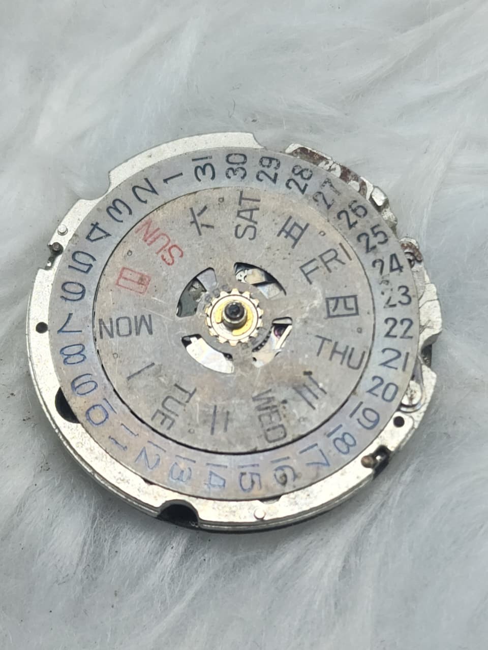 8200A Automatic Movement 21 Jewels Japan Day Date Parts/Repair
