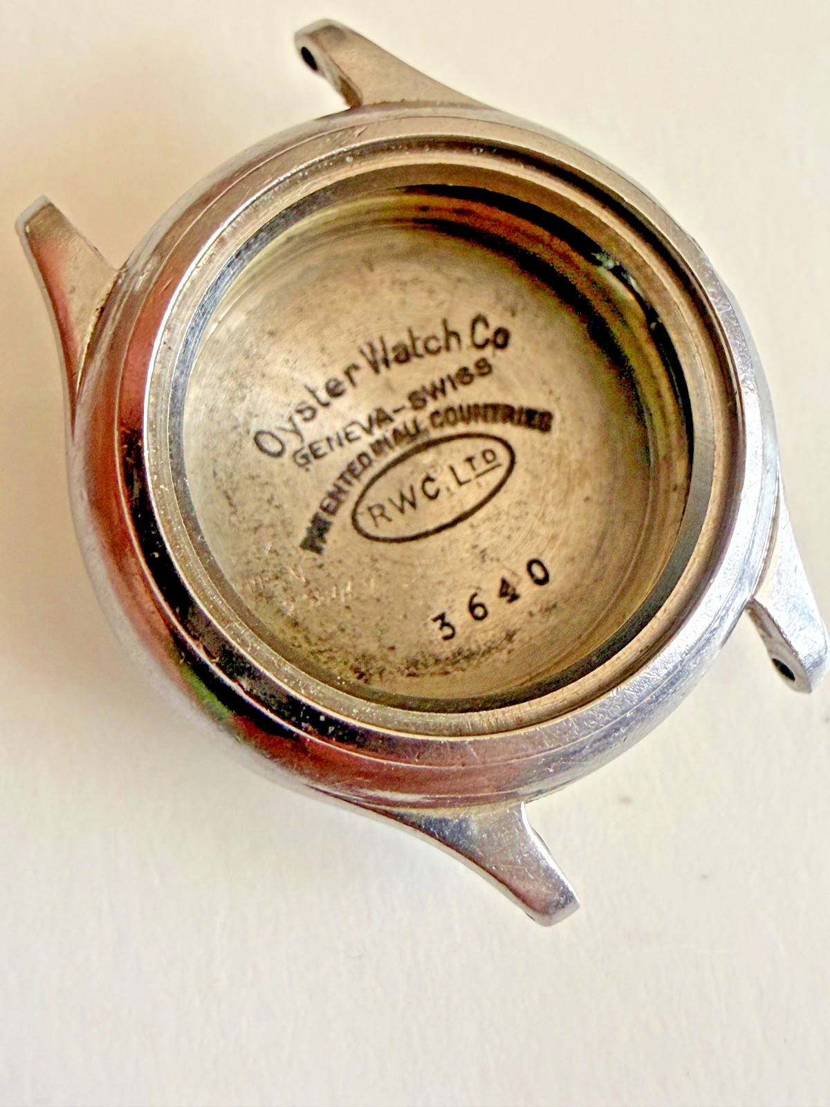 Vintage ROLEX Case Oyster LADY DUDLEY Ref 3640 ALL ORIGINAL CONDITION 1942
