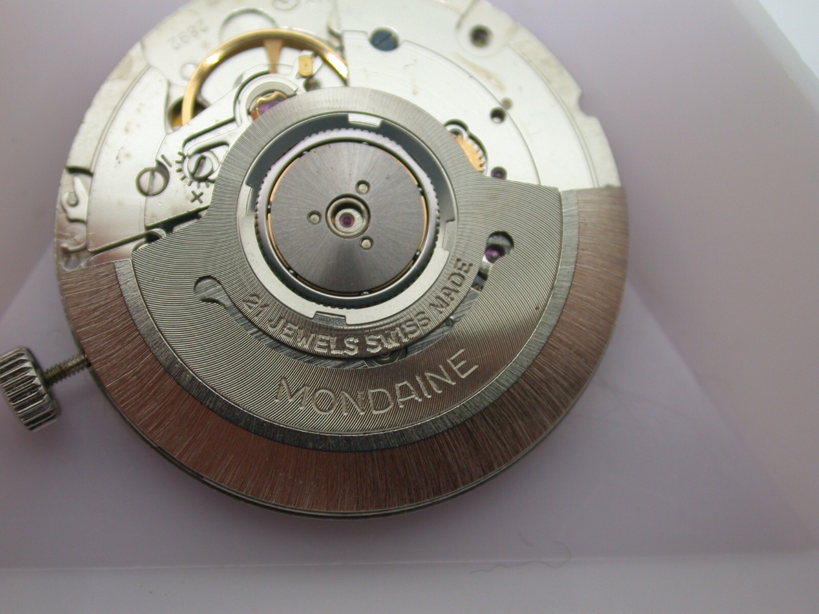 WATCHMAKERS – ETA 2892 MONDAINE MOVEMENT MARKED – 6MR10