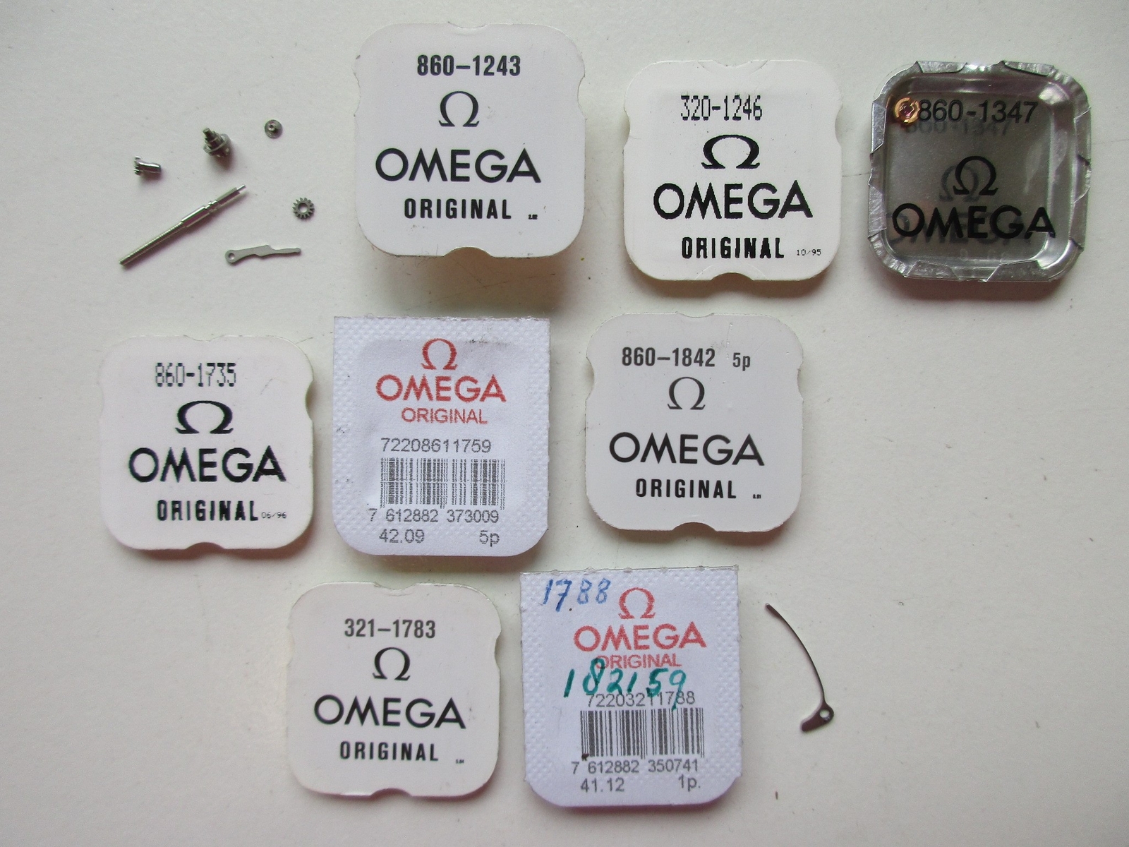 Omega cal. 860 861 321 Swiss watch movement part – choose