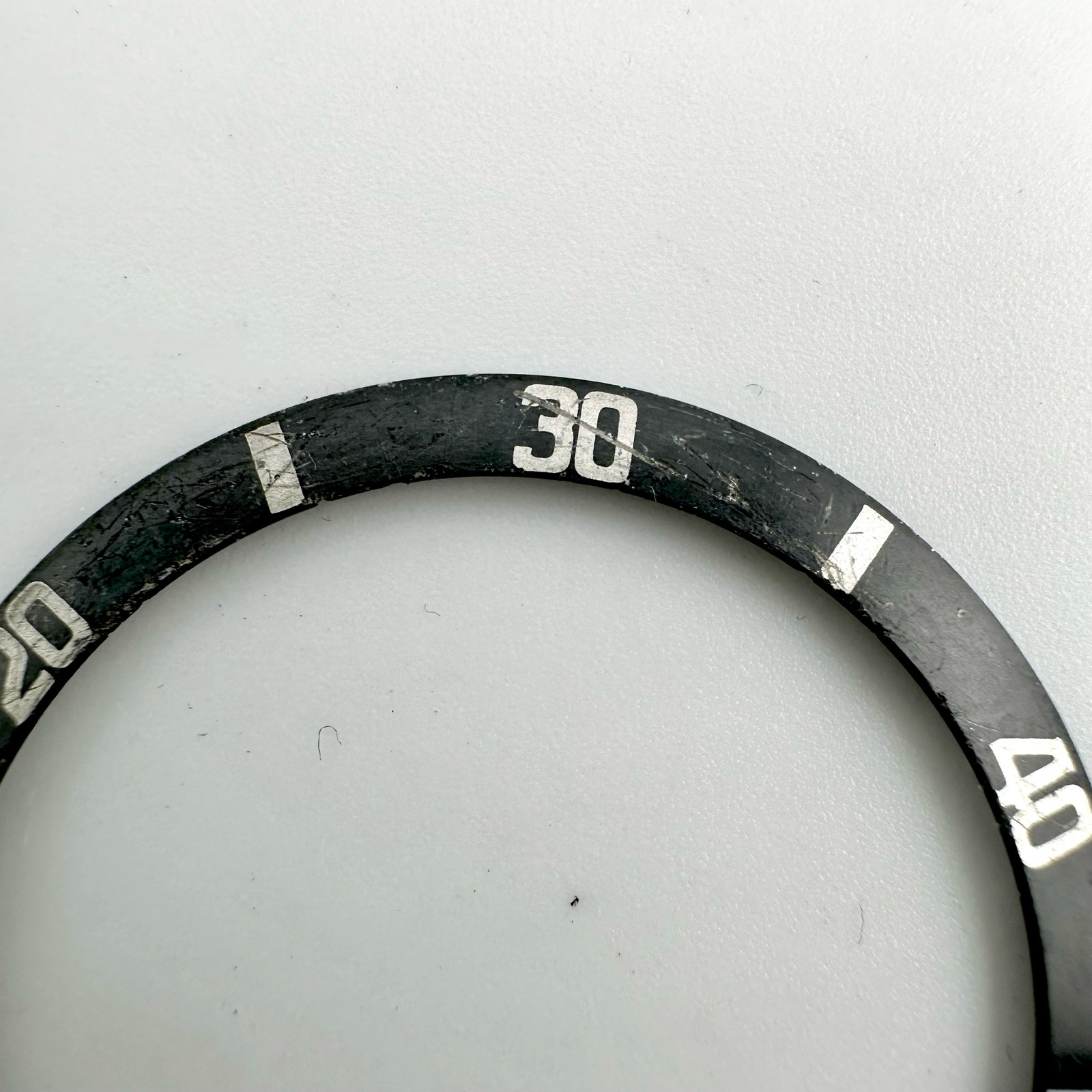 “Kissing 40” Auth. Rolex MK1 Fat Font Submariner 5512 5513 Bezel Insert