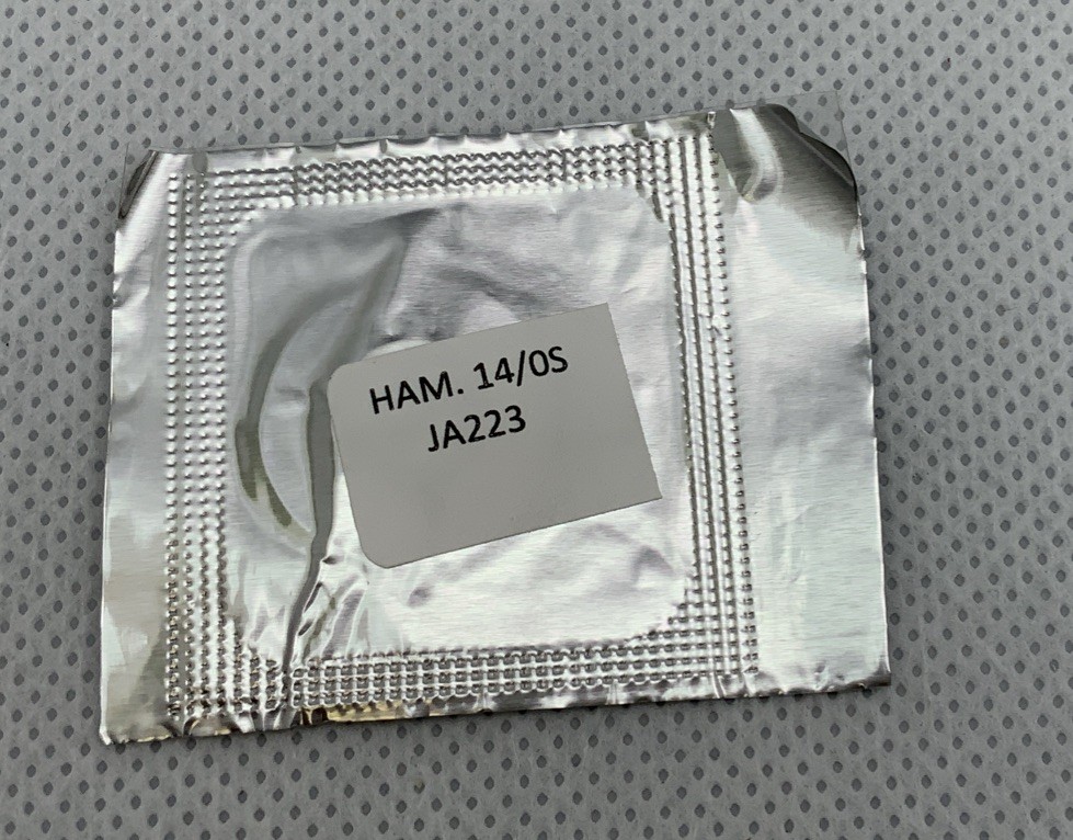 HAMILTON 14/OS Mainspring Part # JA223. New Old Stock