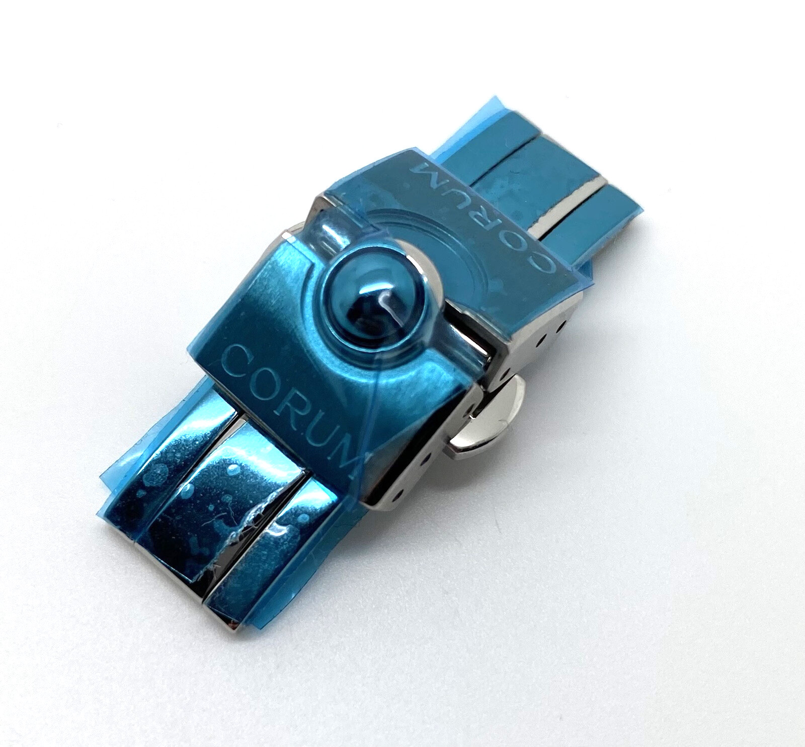 Authentic New Corum Bubble 12mm Stainless Steel Deployment Buckle OEM