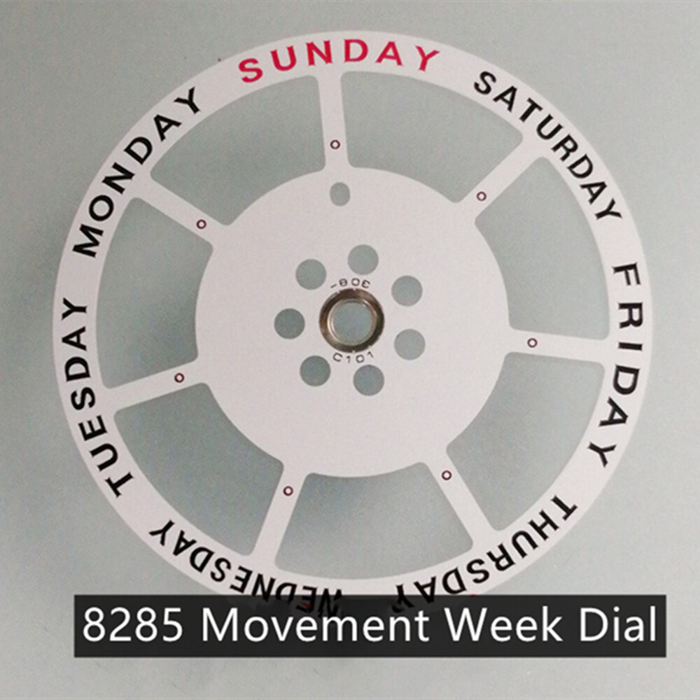 Japan Made Brand New Miyota 8285 Watch Movement Week Dial Date at 12 Watchmaker