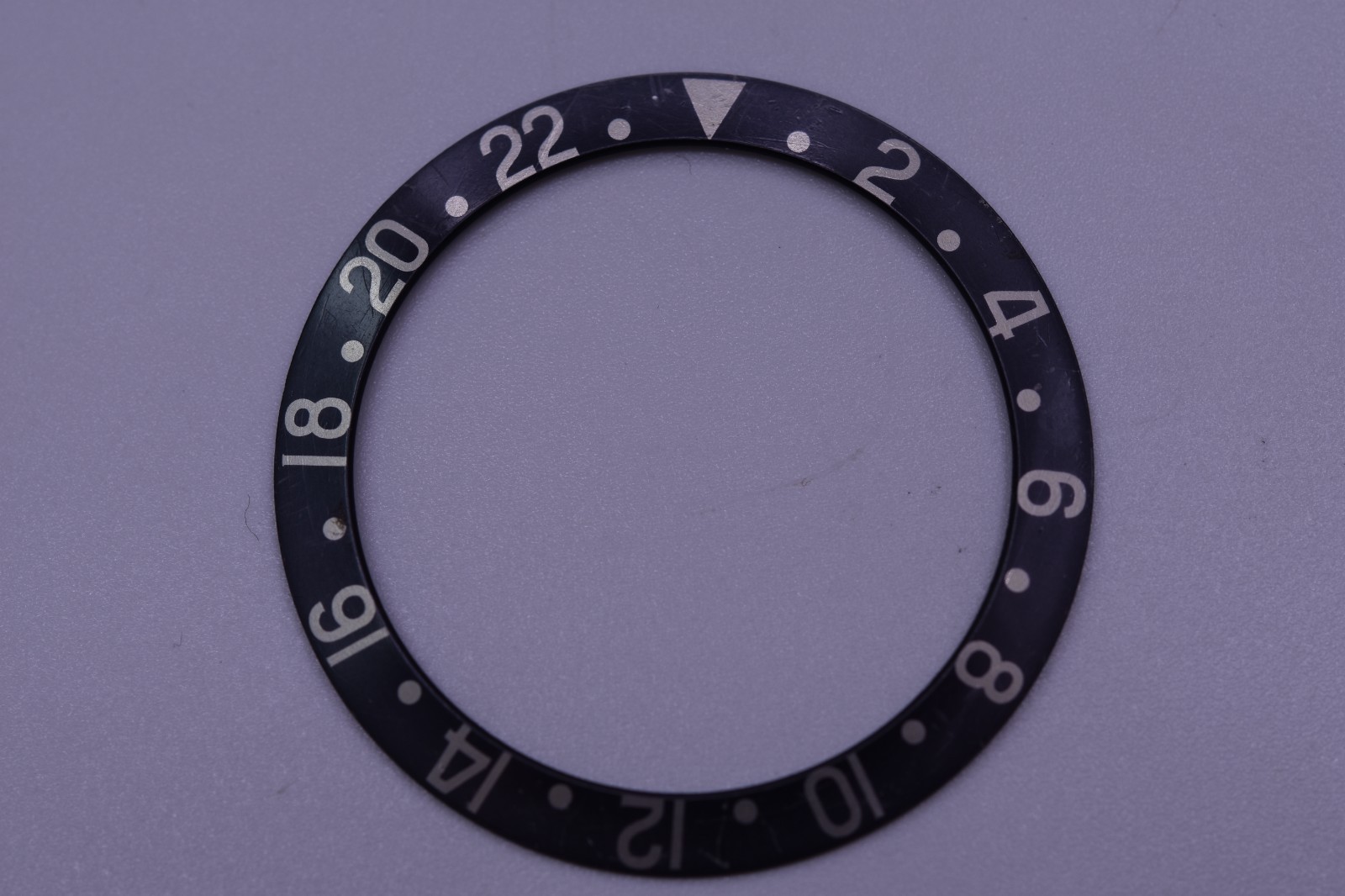 Vintage Rolex GMT Master 1675 16750 faded insert