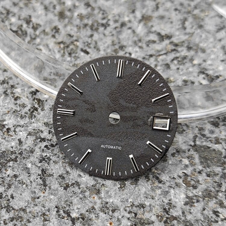 28.5mm GS Sea of Clouds Watch Dial No Lume for Nh34 Nh35 Movement Watch Parts