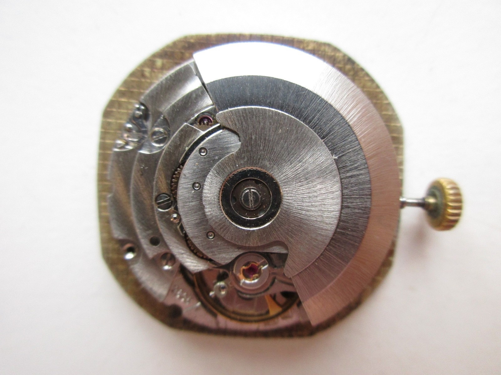 ETA cal. 2836 Day Date Swiss automatic watch movement – running
