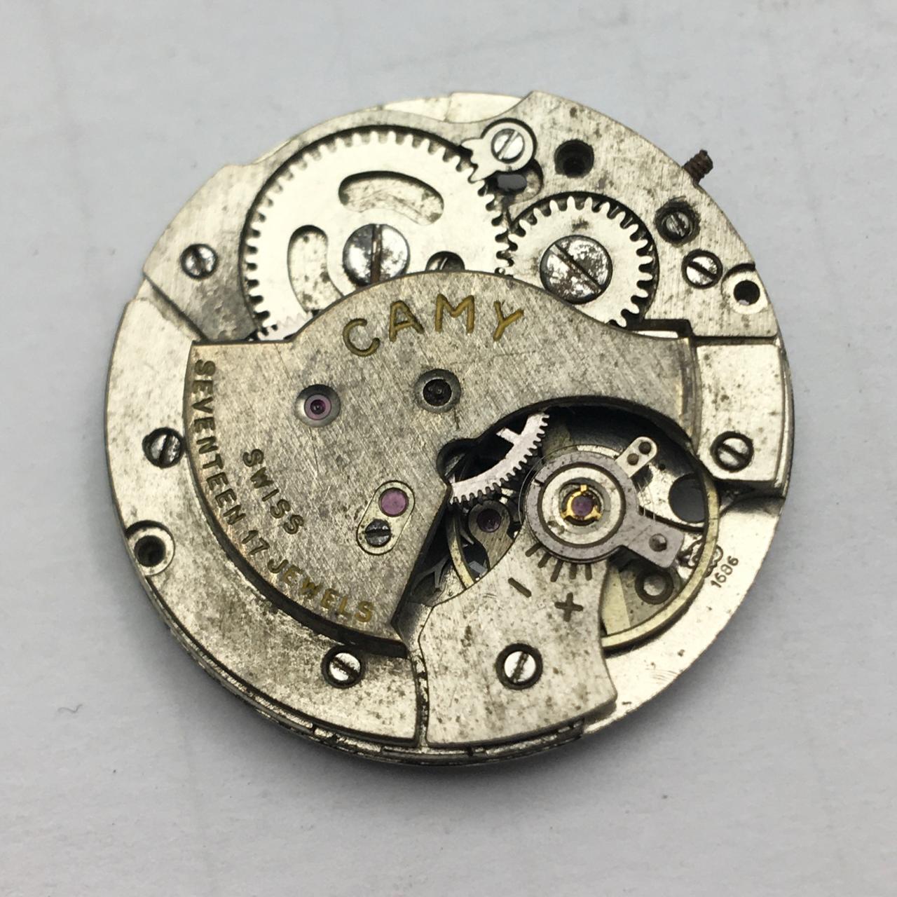 Camy Cal.1686 Manual Winding Watch Movement (Need Service) FAT68AMD1