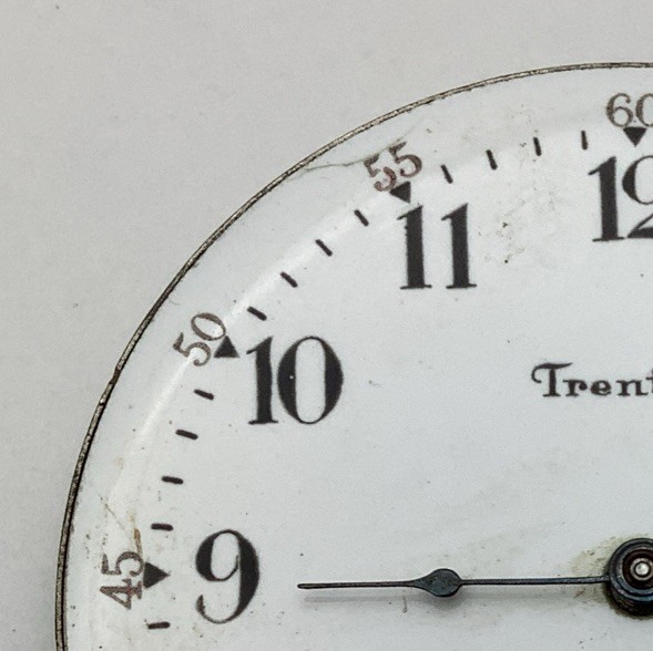1909 Trenton Grade 140 16s Model 3 15Jewel Pocket Watch Movement