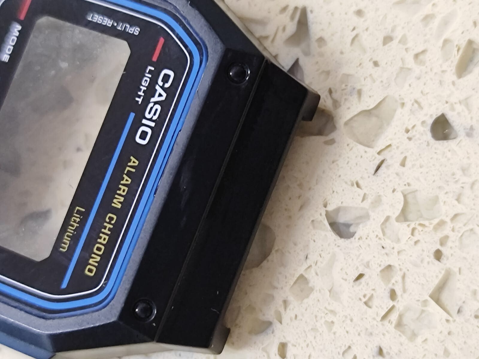 Rear CASIO F-91W Part CASE . NOS Original Vintage