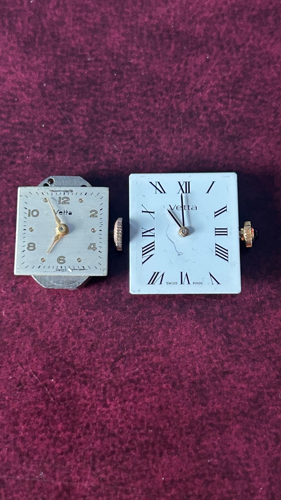 Vetta Movements No.2 Original Dials Parts & Spares NOS