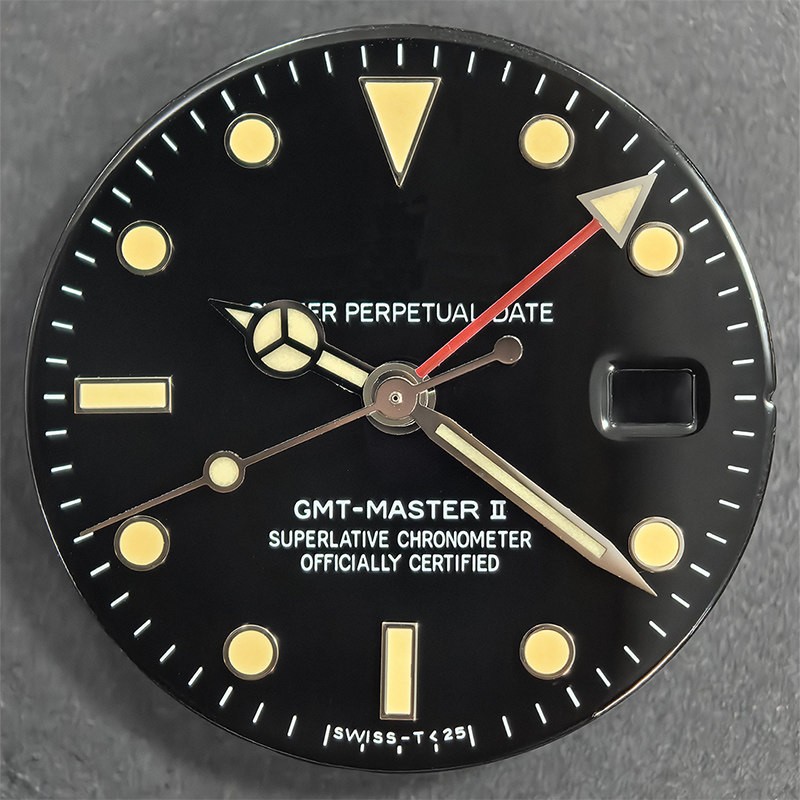 For 3135/3186 Movement 16610/16710 Old Pumpkin Color Dial Hands