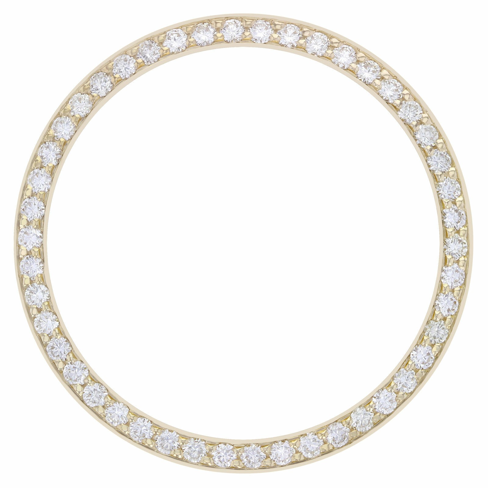 1.30CT BEAD SET NATURAL DIAMOND BEZEL FOR ROLEX 36MM DATEJUST 16013 16203 16233