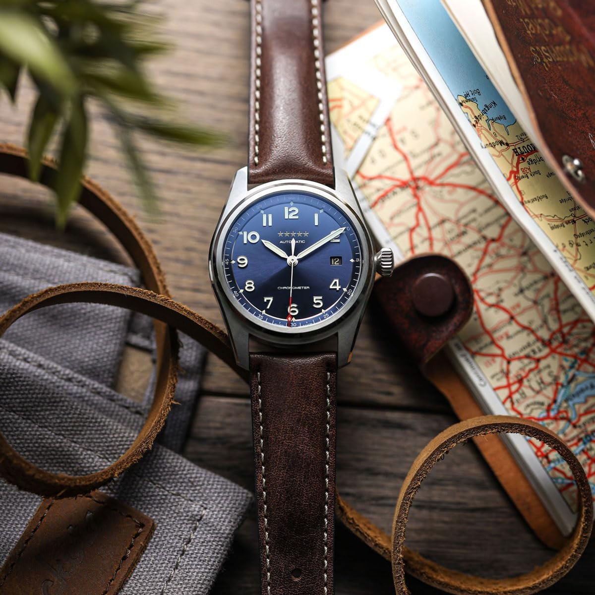Genuine Italian Leather Watch Strap – Stylish, Durable & Comfortable Fit 18-22mm