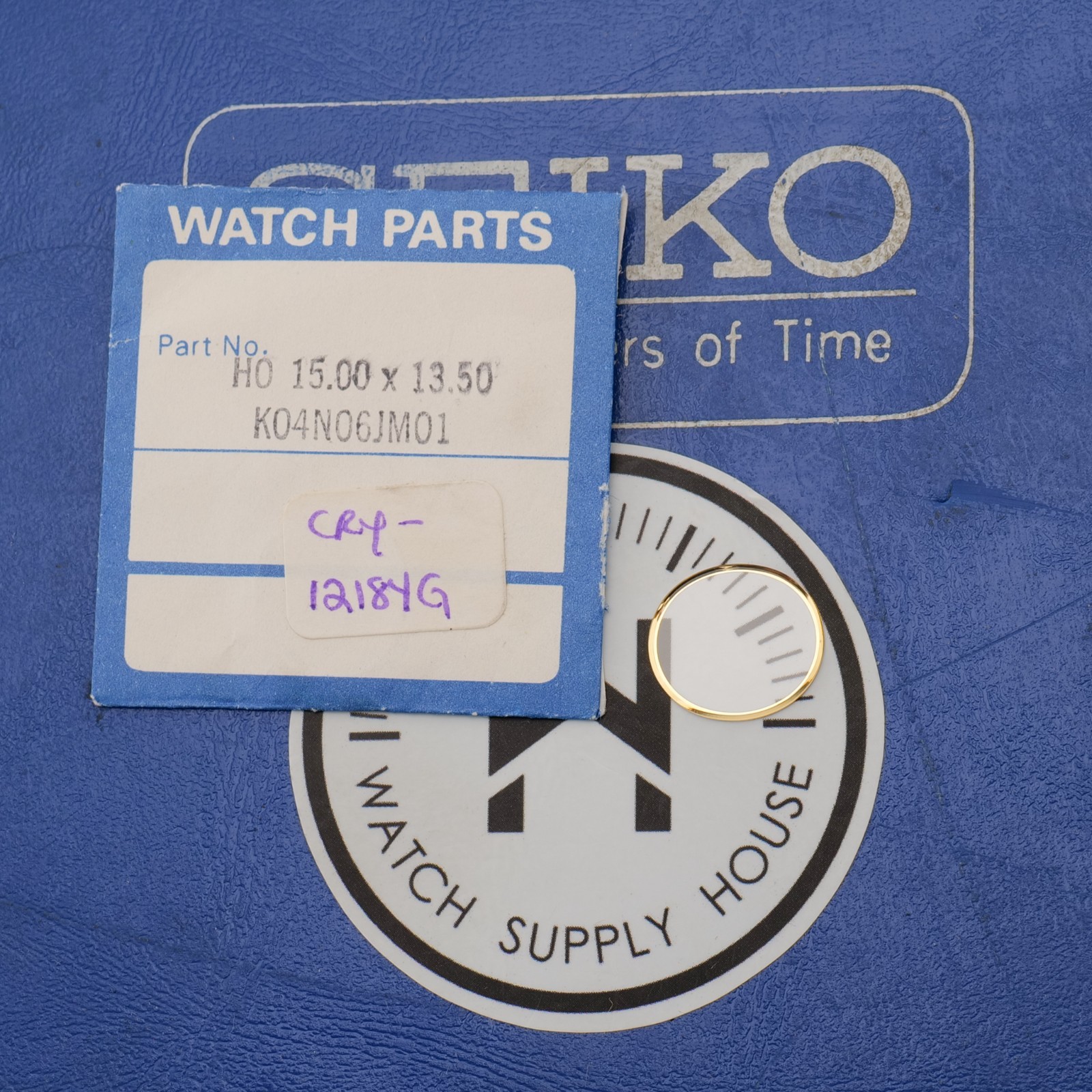 Seiko Original Watch Crystal Part K04N06JM01 Watchmakers New Old Stock (SEKG)