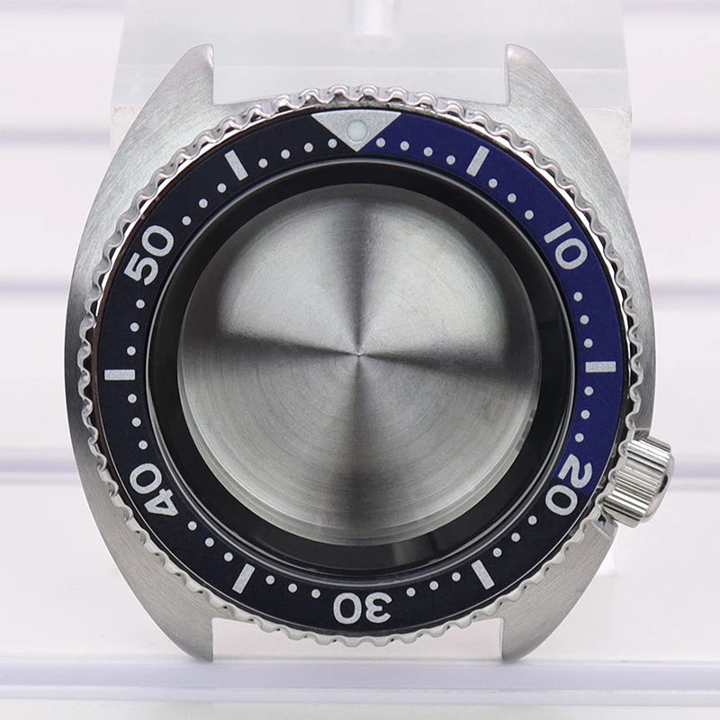 45mm Men’s Watch Case With Chapter Ring For Mod Abalone NH35 NH36 NH34/38 4R36
