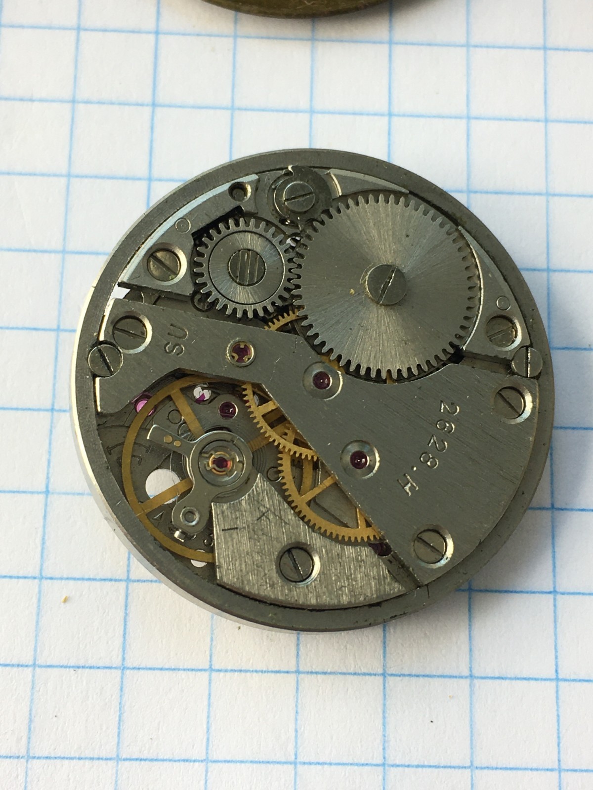 MOVEMENTS (10pcs) FOR MENS WRIST WATCH Raketa Vostok etc. USSR for parts