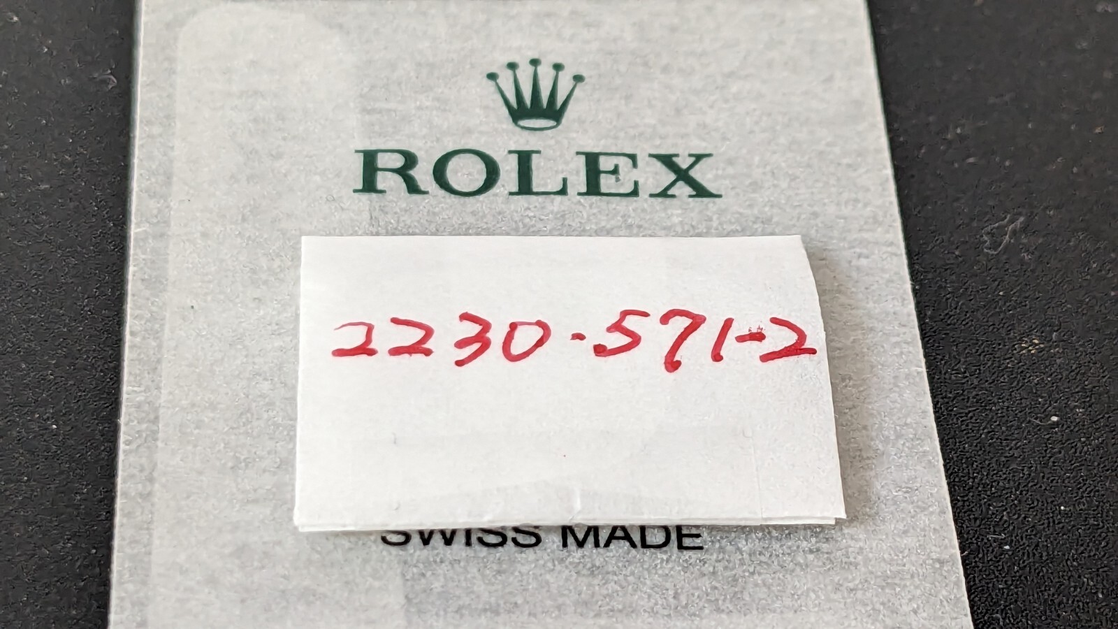 Genuine Rolex 2230 2235 570-2 Oscillating Weight 22.20mm Large Excellent Conditi