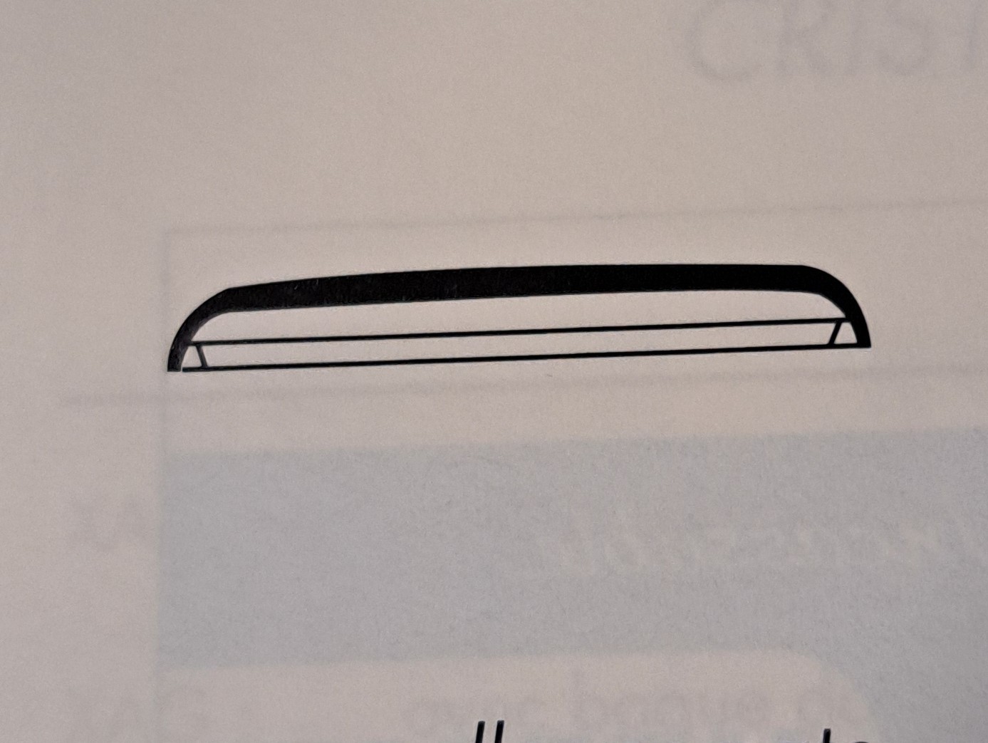 VERLUX Watch Crystal Ø 26.7 mm Height 4.4 mm Water-Resistant Metal Chrome Bezel