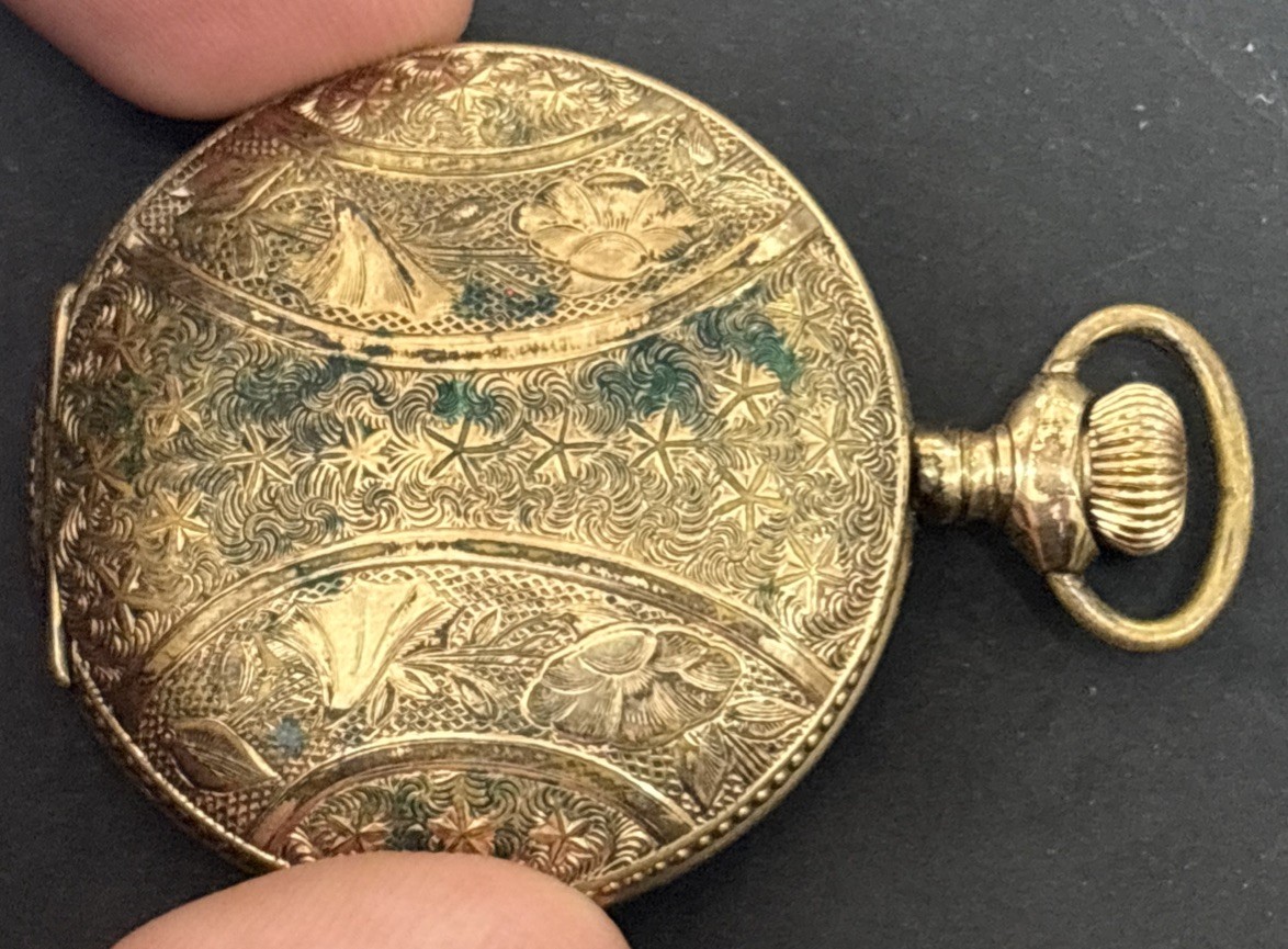 Waltham 13 Jewel Pocket Watch Movement Working Grade No 163 Model 1907 Size 0